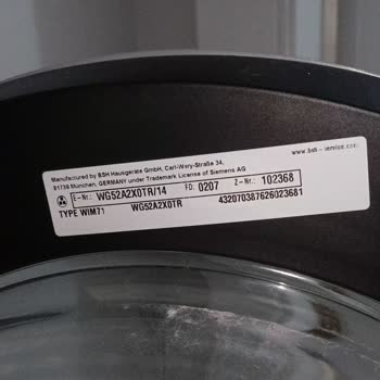 Siemens Çamaşır Makinesi Sıkmada Şiddetli Vuruntu Sorunu