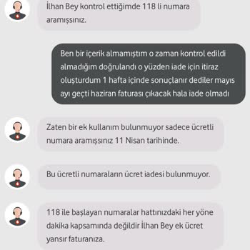 Faturada Haksız Ekstra Ücret Ve Çözülmeyen İtiraz