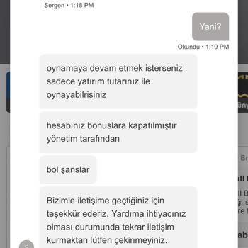 Bonus Kazancım Hesabıma Eklenmedi