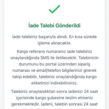 İade Ücretim Ödenmedi, Müşteri Hizmetlerine Ulaşamıyorum