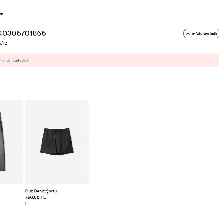 İptal Edilen Siparişim İçin Ücret İadesi Ve Bilgilendirme Yapılmadı