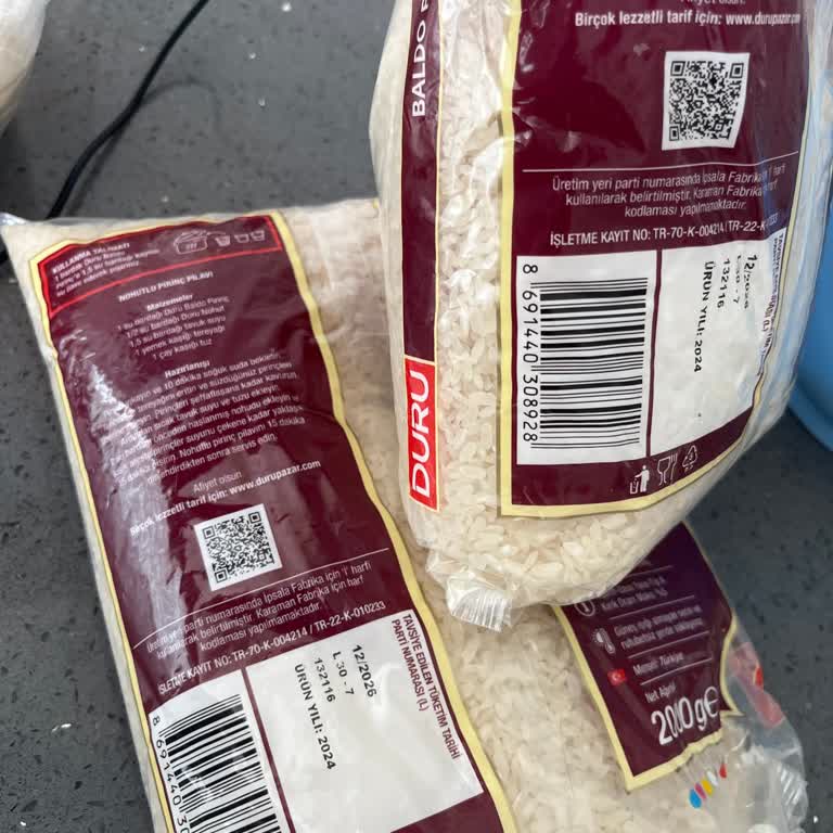 Duru Baldo Pirinçte Yoğun Koku Problemi