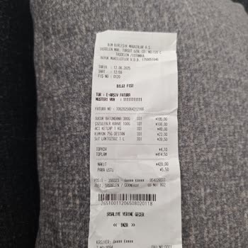 Kasiyer Davranışı Nedeniyle BİM'de Yaşadığım Olumsuz Alışveriş Deneyimi