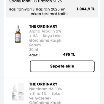 Siparişim 9 Gündür Hazırlanma Aşamasında Bekliyor