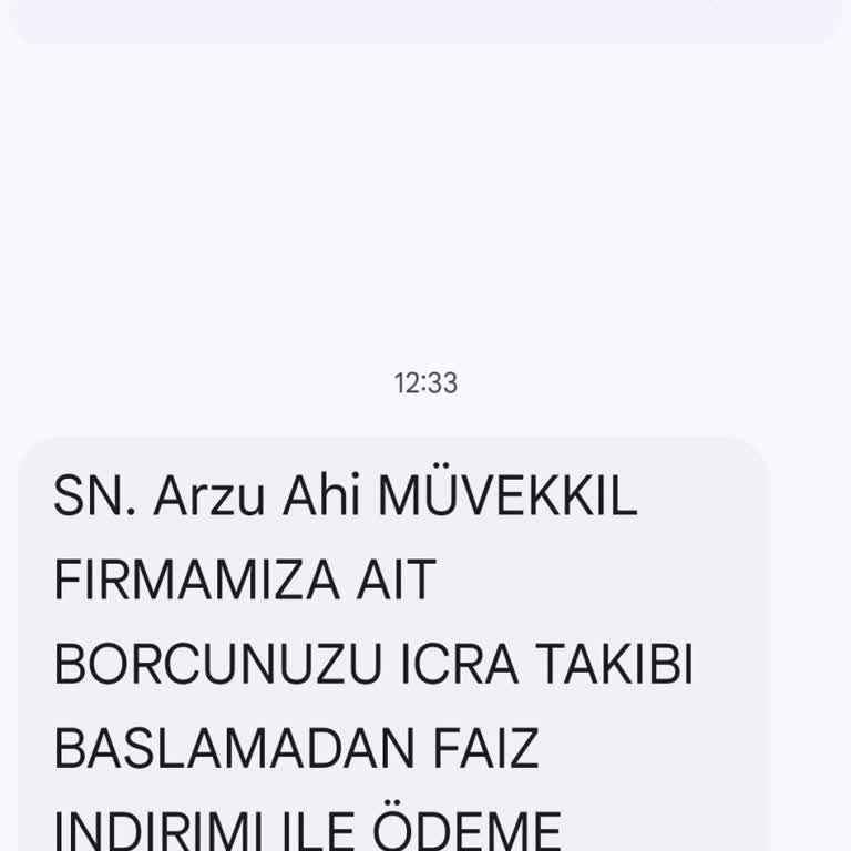 Bilinmeyen Numaradan Gelen Sahte Suçlama Mesajı Ve Kişisel Veri Endişesi
