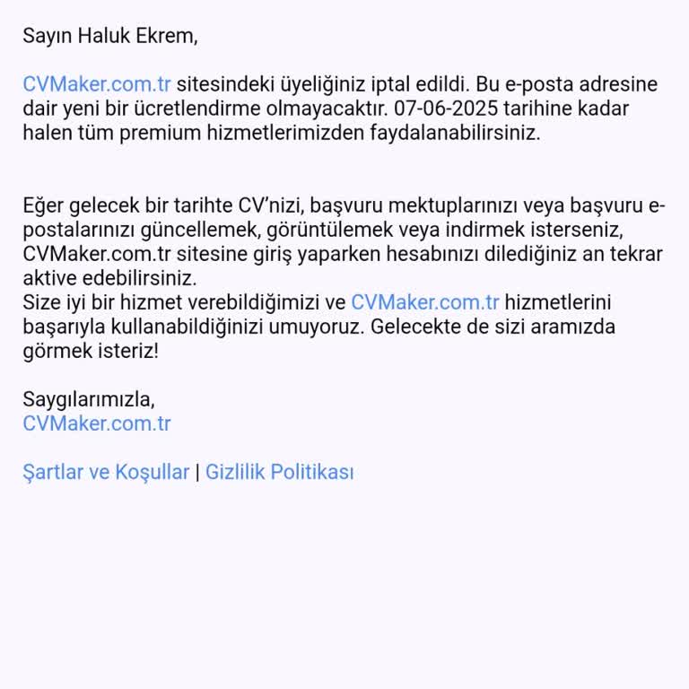 İptal Edilen Üyelik Sonrası Çekilen Ücret Ve İletişim Eksikliği