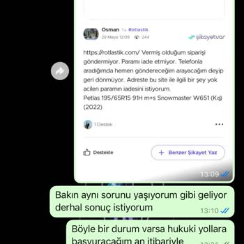 Ödeme Yapmama Rağmen Ürün Gönderilmedi Ve İade Sağlanmadı