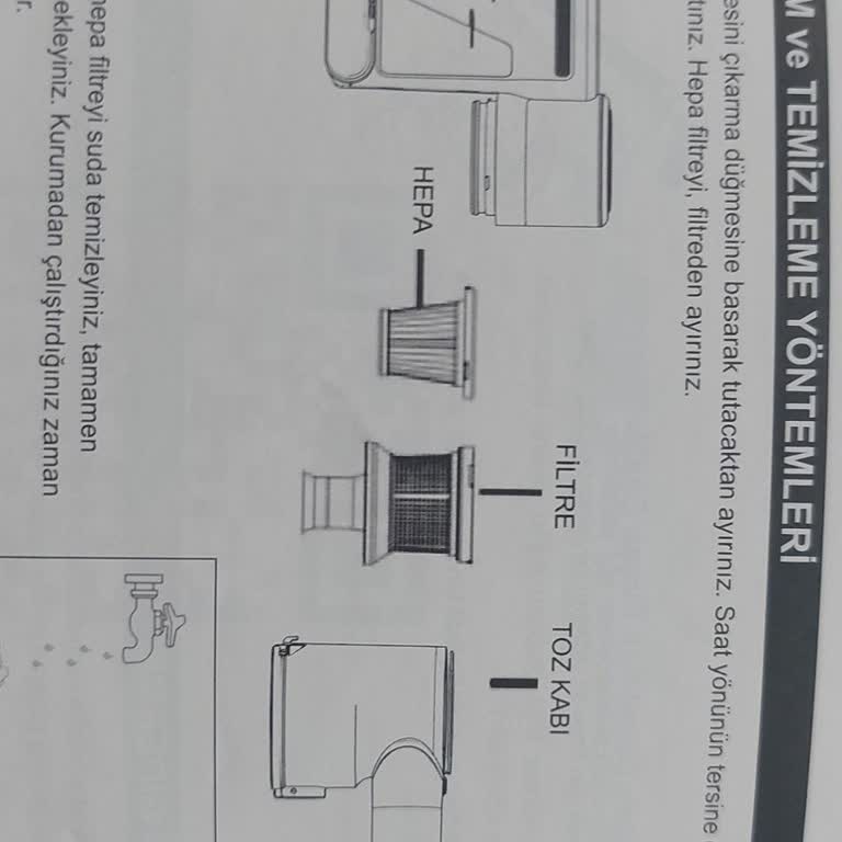 Blaupunkt Süpürge İçin Hepa Filtresi Bulunamıyor, Servis Desteği Yok