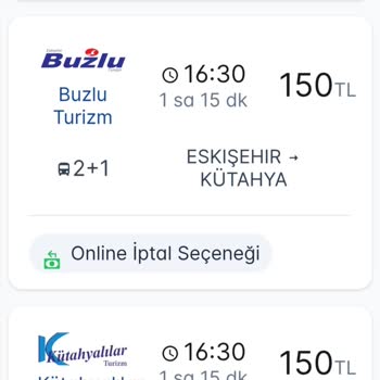 Bilet.com Uygulamasında Yanıltıcı Sefer Bilgisi