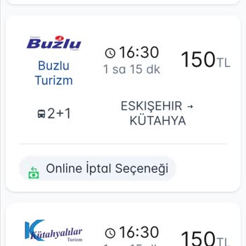 Bilet.com Uygulamasında Yanıltıcı Sefer Bilgisi