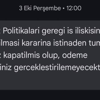 Kapatılan Kredi Kartıma Tekrar Borç Çıkması Ve Bilgilendirme Eksikliği