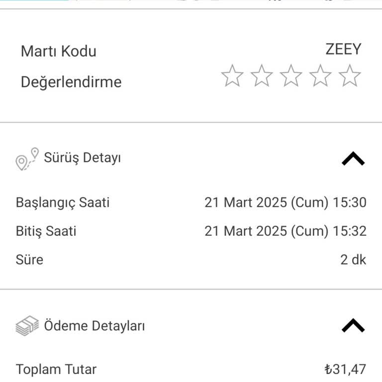 Kullanılmayan Scooter İçin Ücret İadesi Yapılmadı, Mağdur Edildim