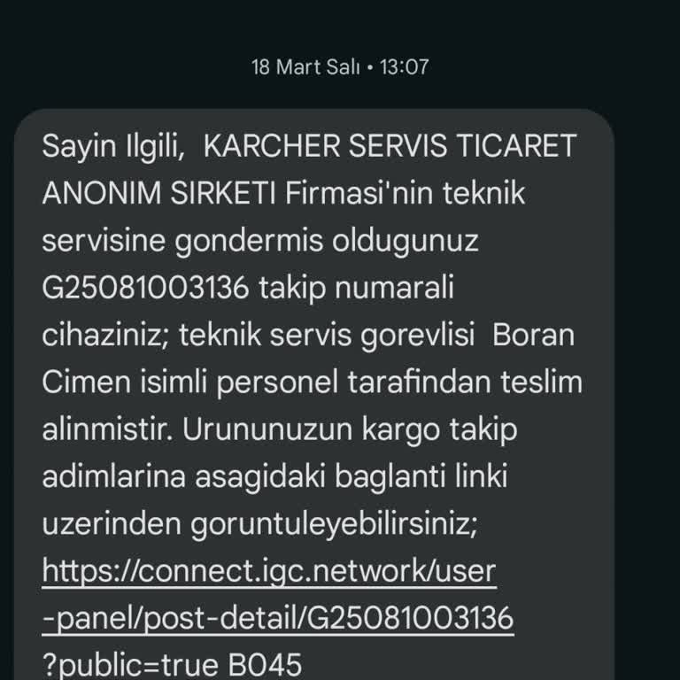 Karcher K4 Araç Yıkama Makinem 3 Aydır Kayıp, Müşteri Hizmetlerinden Yanıt Alamıyorum