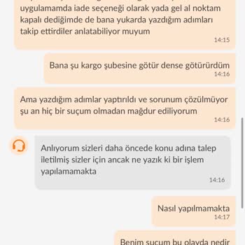 Trendyol İade Noktasının Kapalı Olması Nedeniyle Mağdur Edildim