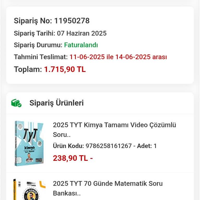 Kitap Seç Siparişim Hala Teslim Edilmedi, Sınav Öğrencisiyim Mağdur Oldum