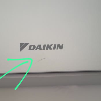 Кондиционер Daikin Emura 3 9 тыс. BTU — царапины и проблема с механизмом