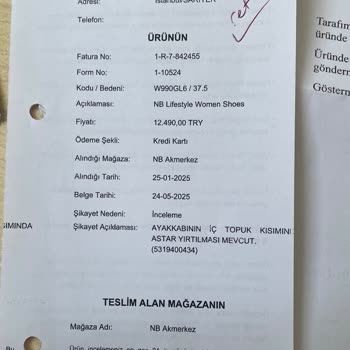 Kısa Sürede Yıpranan Ayakkabıya Değişim Reddi Şaşkınlığı