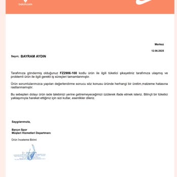 Garanti Kapsamındaki Topun Havası Sürekli İniyor, Şikayetim Reddedildi