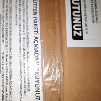 RKS E-bisiklet İçin Yanlış Yetkili Servis Bilgisi Ve Çözüm Talebi