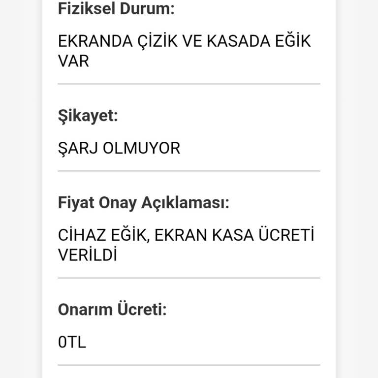 Honor Cihazım Garanti Kapsamında Onarılmadı, Yüksek Ücret Talep Edildi