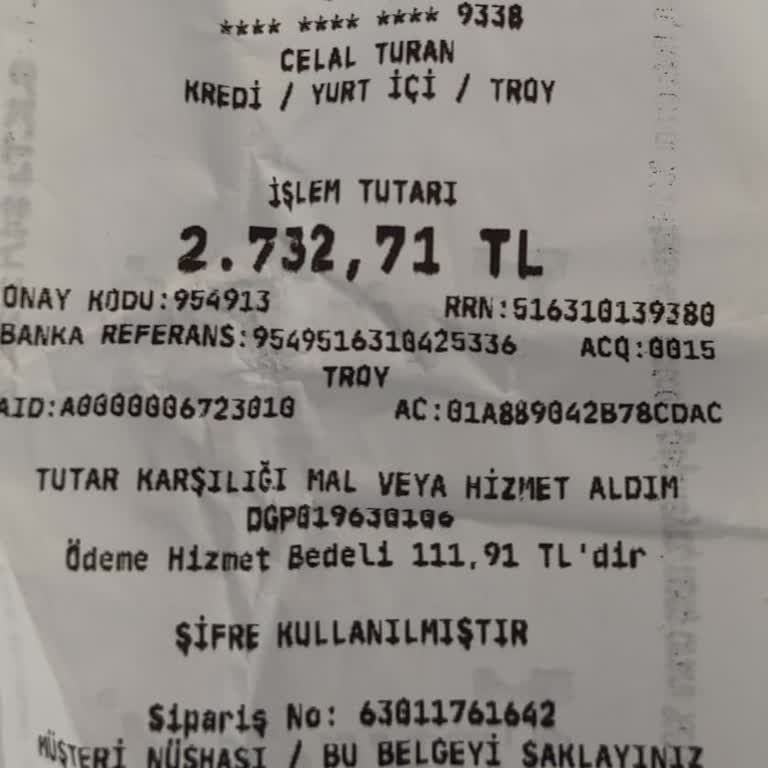 Tüvtürk Şanlıurfa'da Kredi Kartı Komisyonu Mağduriyeti