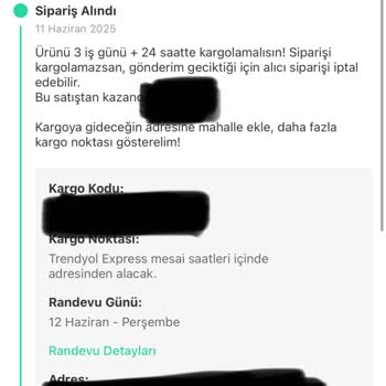 Trendyol Express Kargo Tesliminde Yaşanan Karışıklık Ve İletişim Sorunları