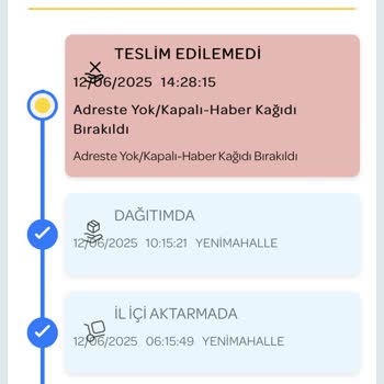 Evdeyken Kargo Teslim Edilmeden Geri Götürülüyor