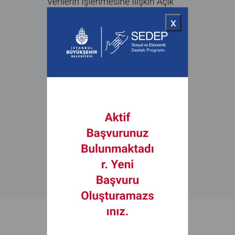 İBB Yenidoğan Paketi Başvurum Sebepsizce Reddedildi, Mağdur Ediliyorum