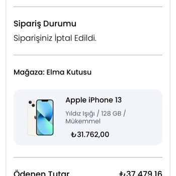 İptal Edilen Siparişim İçin Ücret İadesi Yapılmıyor: Güvenim Sarsıldı