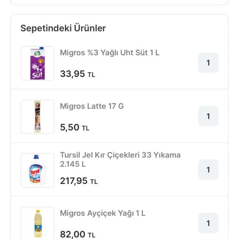 Migros Sanal Siparişim Katıma Teslim Edilmedi, Mağdur Oldum