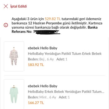 İndirimli Ürünler Satışta, Siparişim Keyfi İptal Edildi!