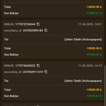 Kazandığım Paranın Ödenmemesi Ve Müşteri Hizmetlerine Ulaşılamaması