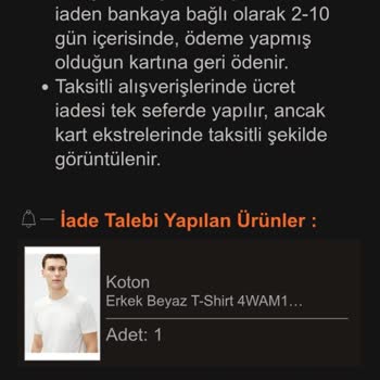 Koton İadem Haksızca Reddedildi, Mağdur Edildim!