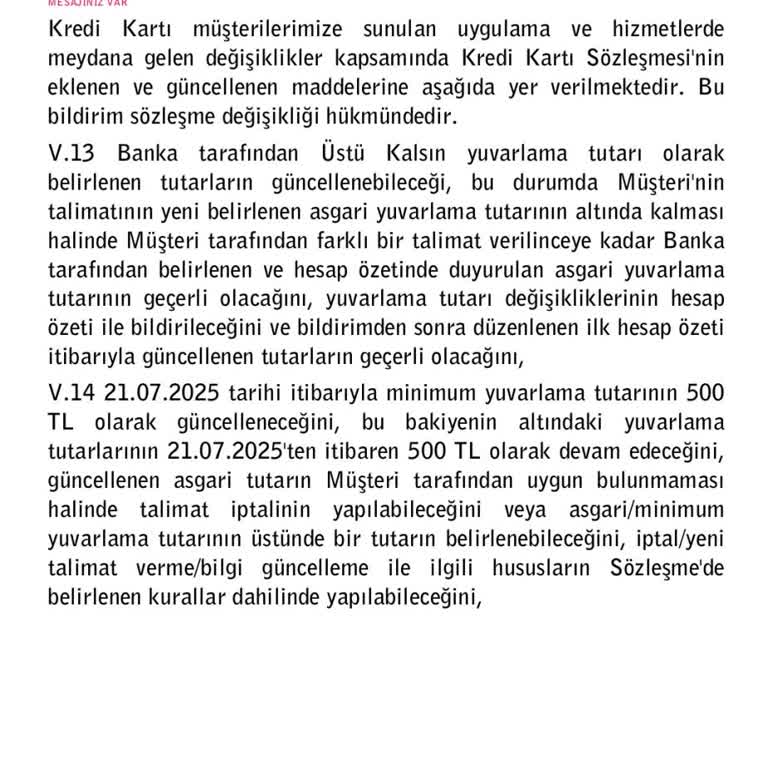 Haksız Kredi Kartı Yıllık Üyelik Ücreti İadesi Talebim