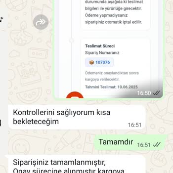 Sipariş Sonrası İletişimsizlik Ve Kargo Gecikmesi Hayal Kırıklığı Yarattı