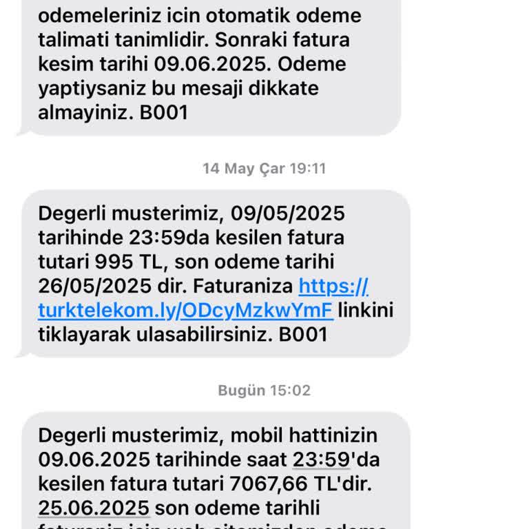 Türk Telekom'da Taahhüt Cayma Bedeli Ve Yüksek Fatura Mağduriyeti