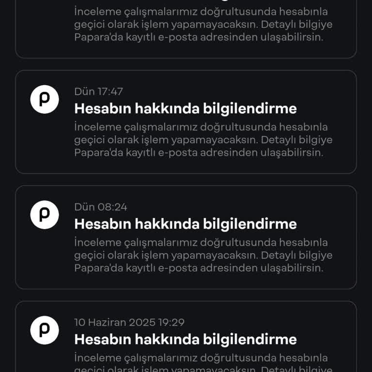 Papara Hesabımın Açılması Gecikti, Mağduriyet Yaşıyorum