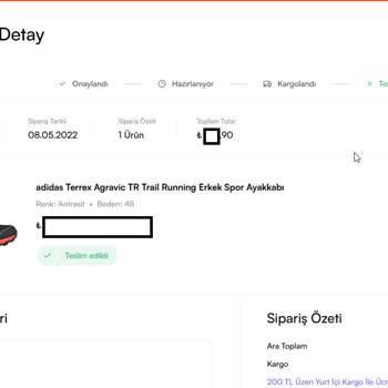 Aldığım Adidas Ayakkabı Kısa Sürede Parçalandı, Müşteri Hizmetleri Hayal Kırıklığı Yaşattı