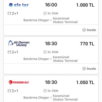 Seferler Arası Tutarsız Fiyatlandırma Hakkında Şikayet