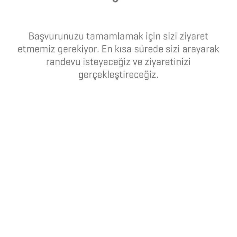 Banka Başvurum Tamamlanmadı Bilgi Alamıyorum