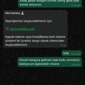 Yanlış Ürün Ve İade Taleplerine Cevap Verilmiyor