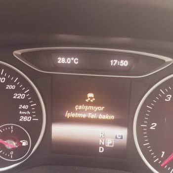 Mercedes A180 Kronik ESP Arızası Ve Çözümde Mağduriyet