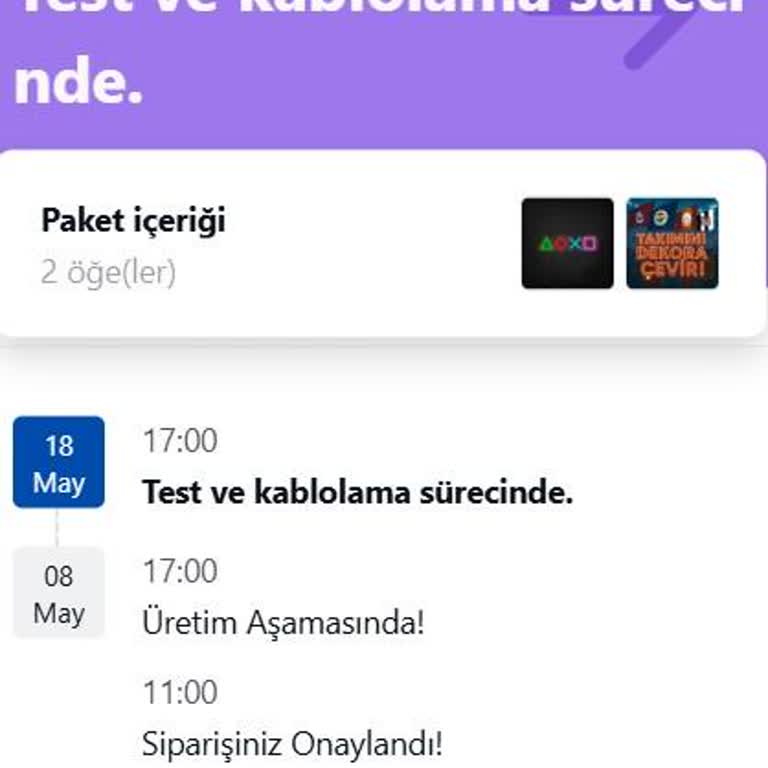 Neonbir 7.000 TL’lik Siparişim Haftalardır Teslim Edilmedi, Yetkililerden Hiçbir Yanıt Yok