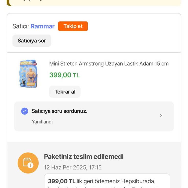 Onayım Olmadan Ürün İadesi Ve Para Kesintisi