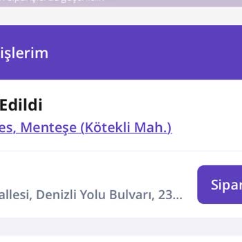 Getir'den Verilen Siparişin Sebepsiz İptali Ve Maddi Zarar