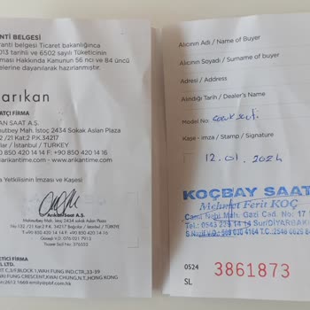 Saat Camı İçin Yüksek Servis Ücreti Ve İlgisiz Personel Hayal Kırıklığı