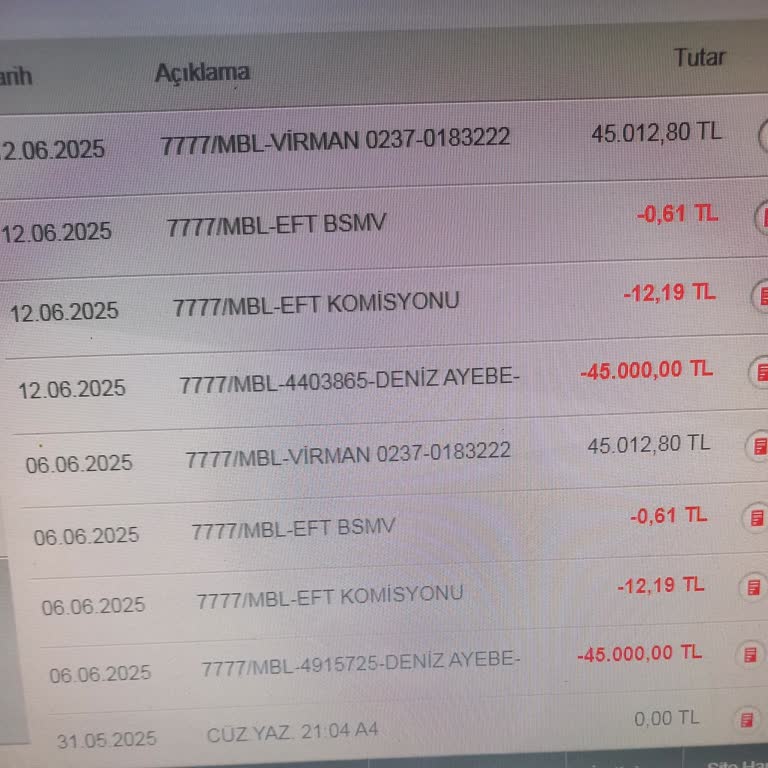 Kullanmadığım Günler İçin Haksız Faiz Kesintisi