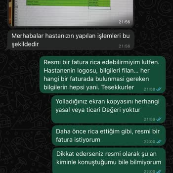 Yaşlı Bir Hastanın Medical Point Hastanesi'nde Maddi Ve Psikolojik Baskı İle Karşılaşması