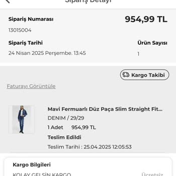 Aynı Yerden Sürekli Patlayan Mavi Jean Sorunu Ve İade Talebim