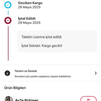 Letgo'da Geciken Kargo Ve İade Sürecinde Mağduriyet